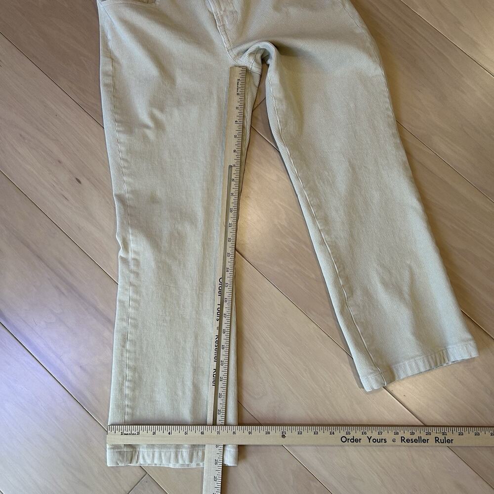 Faherty Womens 5 Pocket Corduroy Pants Ivory Women’s 28 - Picture 7 of 8